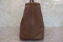 将图片加载到图库查看器，HERMES  GARDEN PARTY PM Negonda leather Etoupe gray □K刻印 Tote bag 800060009
