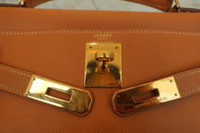 画像をギャラリービューアに読み込む, HERMES／エルメス ケリー28 クシュベル ゴールド 〇Q刻印 ショルダーバッグ 800010142
