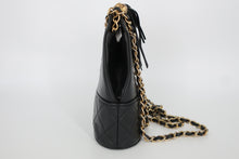 画像をギャラリービューアに読み込む, CHANEL/シャネル マトラッセフリンジチェーンショルダーバッグ ラムスキン ブラック/ゴールド金具 ショルダーバッグ 800100065
