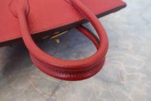 Load image into Gallery viewer, HERMES BIRKIN 25 Togo leather Rouge garance A Engraving Hand bag 700120071
