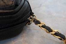 将图片加载到图库查看器，CHANEL/香奈儿 CF 链条包 荔枝皮 Black/Gold hadware(黑色/金色金属) 肩背包 800040070
