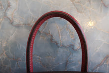 Load image into Gallery viewer, HERMES BIRKIN 25 Togo leather Rouge garance A Engraving Hand bag 700120071
