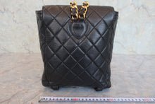 画像をギャラリービューアに読み込む, CHANEL/シャネル マトラッセチェーンリュック ラムスキン ブラック/ゴールド金具 リュック 800070099
