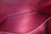 Load image into Gallery viewer, HERMES BIRKIN 25 Togo leather Rouge garance A Engraving Hand bag 700120071
