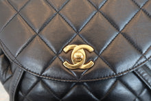 画像をギャラリービューアに読み込む, CHANEL/シャネル マトラッセチェーンリュック ラムスキン ブラック/ゴールド金具 リュック 800070099
