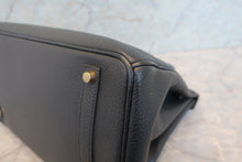 Load image into Gallery viewer, HERMES BIRKIN 35 Togo leather Black □F Engraving Hand bag 700120037
