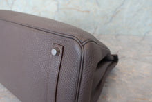 Load image into Gallery viewer, HERMES BIRKIN 35 Togo leather Etain □P Engraving Hand bag 700050028
