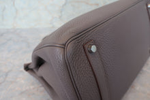 Load image into Gallery viewer, HERMES BIRKIN 35 Togo leather Etain □P Engraving Hand bag 700050028
