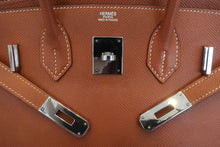 将图片加载到图库查看器，HERMES BIRKIN 30 Epsom leather Gold □J刻印 Hand bag 600090294
