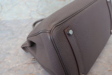 Load image into Gallery viewer, HERMES BIRKIN 35 Togo leather Etain □P Engraving Hand bag 700050028

