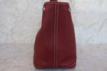 将图片加载到图库查看器，HERMES GARDEN PARTY PM Negonda leather Rouge H □K刻印 Tote bag 600080186
