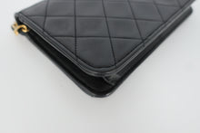 画像をギャラリービューアに読み込む, CHANEL/シャネル ミニマトラッセプッシュロックチェーンショルダーバッグ ラムスキン ブラック/ゴールド金具 ショルダーバッグ  800100061
