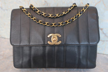 画像をギャラリービューアに読み込む, CHANEL/シャネル マドモアゼルチェーンショルダーバッグ キャビアスキン ブラック/ゴールド金具 ショルダーバッグ 800070146
