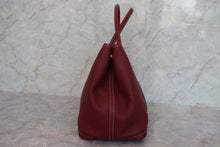 将图片加载到图库查看器，HERMES GARDEN PARTY PM Negonda leather Rouge H □K刻印 Tote bag 600080186
