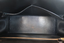 画像をギャラリービューアに読み込む, HERMES／エルメス ケリー32 ボックスカーフ ブラック 〇T刻印 ショルダーバッグ 800010080
