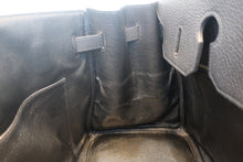 Load image into Gallery viewer, HERMES BIRKIN 35 Togo leather Black □F Engraving Hand bag 700120037
