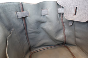 HERMES BIRKIN 35 Togo leather Etain □P Engraving Hand bag 700050028