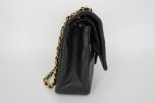画像をギャラリービューアに読み込む, CHANEL/シャネル マトラッセＷフラップＷチェーンショルダーバッグ ラムスキン ブラック/ゴールド金具 ショルダーバッグ 800090171
