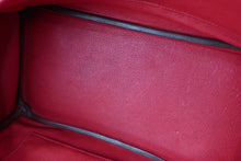 将图片加载到图库查看器，HERMES BIRKIN 30 Clemence leather Rouge casaque □Q刻印 Hand bag 600010157
