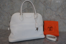 画像をギャラリービューアに読み込む, HERMES／エルメス ボリード35 トリヨンクレマンス ホワイト □H刻印 ショルダーバッグ 800010091
