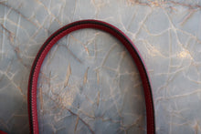 Load image into Gallery viewer, HERMES  GARDEN PARTY PM Negonda leather Rouge casaque □P Engraving Tote bag 700100011
