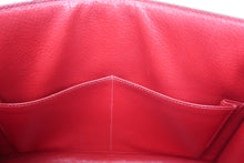画像をギャラリービューアに読み込む, HERMES／エルメス ケリー28 ボックスカーフ ヴァーミリオン 〇W刻印 ショルダーバッグ 700070304
