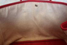 Load image into Gallery viewer, HERMES  GARDEN PARTY PM Negonda leather Rouge casaque □P Engraving Tote bag 700100011
