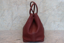 画像をギャラリービューアに読み込む, HERMES／エルメス ガーデンパーティPM ネゴンダ ルージュアッシュ □P刻印 トートバッグ 700110047
