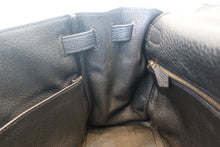 Load image into Gallery viewer, HERMES KELLY 28 Clemence leather Black T Engraving Shoulder bag 700120060
