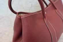 画像をギャラリービューアに読み込む, HERMES／エルメス ガーデンパーティPM ネゴンダ ルージュアッシュ □P刻印 トートバッグ 700110047
