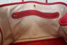 Load image into Gallery viewer, HERMES  GARDEN PARTY PM Negonda leather Rouge casaque □P Engraving Tote bag 700100011
