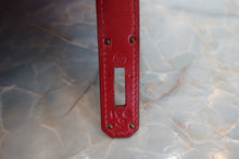 画像をギャラリービューアに読み込む, HERMES／エルメス ケリー28 ボックスカーフ ヴァーミリオン 〇W刻印 ショルダーバッグ 700070304
