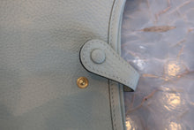 将图片加载到图库查看器，HERMES  EVELYNE TPM Clemence leather Vert fizz B刻印 Shoulder bag 700070182
