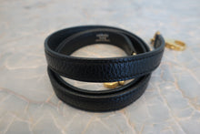 Load image into Gallery viewer, HERMES KELLY 28 Clemence leather Black T Engraving Shoulder bag 700120060
