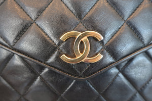 CHANEL/シャネル マトラッセフリンジチェーンショルダーバッグ ラムスキン ブラック/ゴールド金具 ショルダーバッグ 600070170