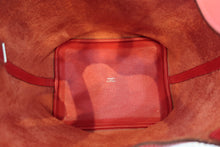 画像をギャラリービューアに読み込む, HERMES／エルメス ピコタンＭＭ トリヨンクレマンス ヴァーミリオン □G刻印 ハンドバッグ 800030039
