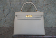 將圖片載入圖庫檢視器 HERMES／エルメス ケリー32 ヴォーグレネ ホワイト 〇Z刻印 ショルダーバッグ 700070004

