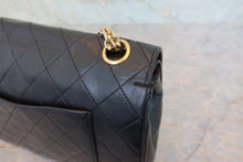 画像をギャラリービューアに読み込む, CHANEL/シャネル マトラッセＷフラップチェーンショルダーバッグ ラムスキン ブラック/ゴールド金具 ショルダーバッグ 800060042
