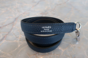 HERMES／エルメス ケリー28 トゴ ブルードプリュス ショルダーバッグ 600100036