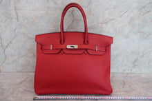 画像をギャラリービューアに読み込む, HERMES／エルメス バーキン35 トリヨンクレマンス ルージュヴィフ ハンドバッグ 700110046
