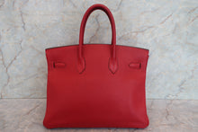 画像をギャラリービューアに読み込む, HERMES／エルメス バーキン35 トリヨンクレマンス ルージュヴィフ ハンドバッグ 700110046
