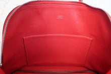 Load image into Gallery viewer, HERMES／BOLIDE 1923 Swift leather Rouge vif □I Engraving Hand bag 600110023
