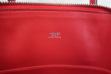 Load image into Gallery viewer, HERMES／BOLIDE 1923 Swift leather Rouge vif □I Engraving Hand bag 600110023
