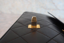 画像をギャラリービューアに読み込む, CHANEL/シャネル マトラッセＷフラップチェーンショルダーバッグ ラムスキン ブラック/ゴールド金具 ショルダーバッグ 800060042
