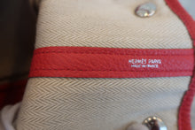 将图片加载到图库查看器，HERMES  GARDEN PARTY PM Negonda leather Bougainvillier □N刻印 Tote bag 800010174
