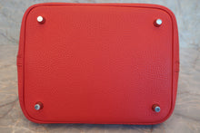 画像をギャラリービューアに読み込む, HERMES／エルメス ピコタンロックＭＭ トリヨンクレマンス ルージュトマト X刻印 ハンドバッグ 800020216
