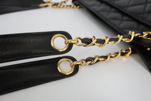 画像をギャラリービューアに読み込む, CHANEL/シャネル マトラッセチェーントートバッグ ラムスキン ブラック/ゴールド金具 トートバッグ 800090240
