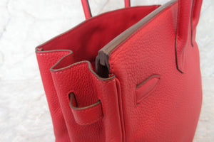 HERMES／エルメス バーキン35 トリヨンクレマンス ルージュカザック □Q刻印 700020171