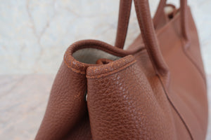 HERMES／エルメス ガーデンパーティPM ネゴンダ ブラウン □Q刻印 トートバッグ 700040021