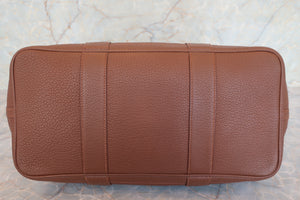 HERMES／エルメス ガーデンパーティPM ネゴンダ ブラウン □Q刻印 トートバッグ 700040021
